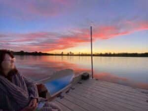 Sunset at the Dock
